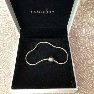 Pandora me snake silver bracelet